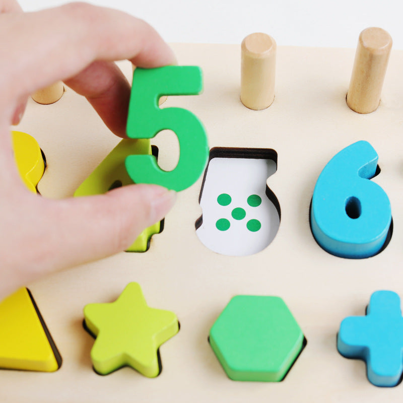 3-in-1 Digital Shape Logarithmic Board