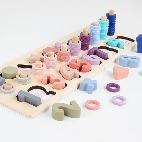 3-in-1 Digital Shape Logarithmic Board