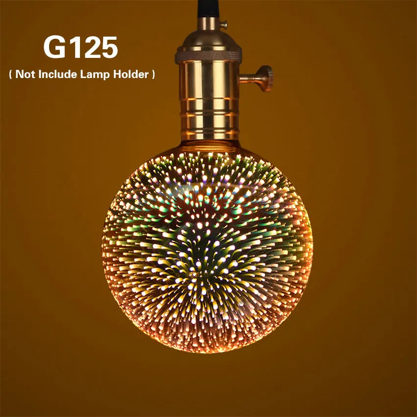 3D LED Copper Wire String Incandescent Bulb