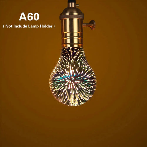 3D LED Copper Wire String Incandescent Bulb