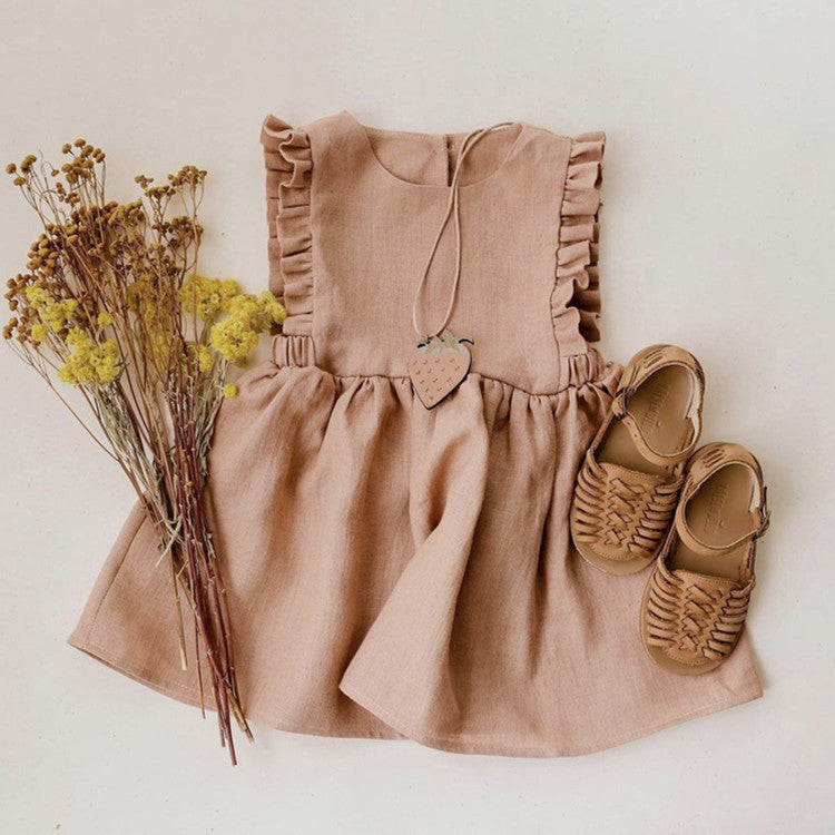 Girls Summer Ruffle Dresses 1-4Y