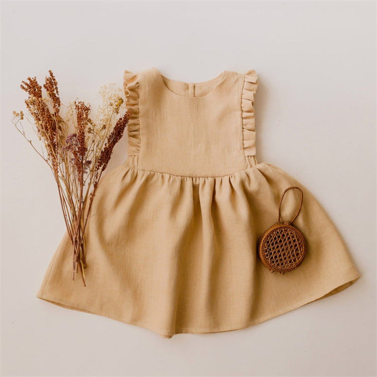 Girls Summer Ruffle Dresses 1-4Y