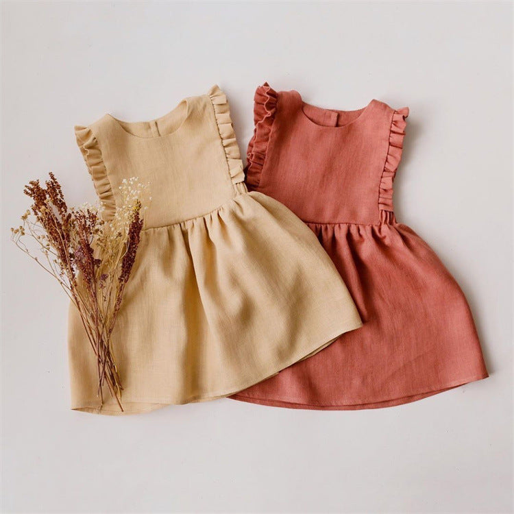 Girls Summer Ruffle Dresses 1-4Y