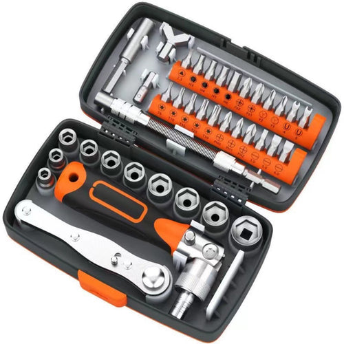 38-In-1 Ratchet Screwdriver Wrench Set