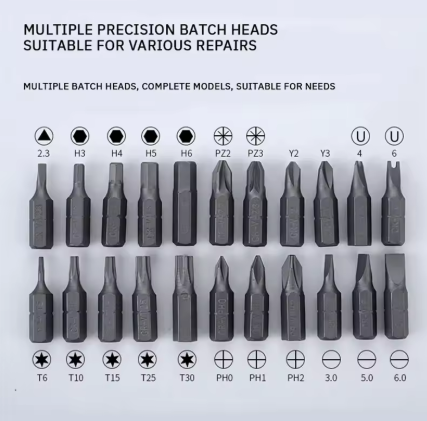 38-In-1 Ratchet Screwdriver Wrench Set