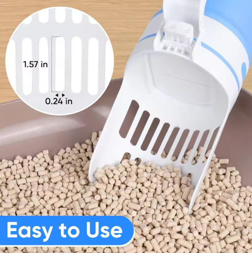 Portable Large Capacity Cats Litter Scooper Shovel Spoon