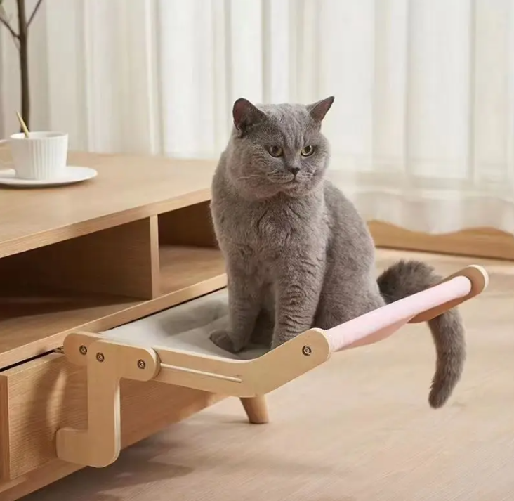 Cat Hanging Bed Balcony